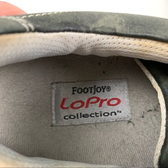 FOOTJOY LoPro 97261 Spike-less Golf Shoes Low Top Black Leather size 7 - Picture 5 of 8